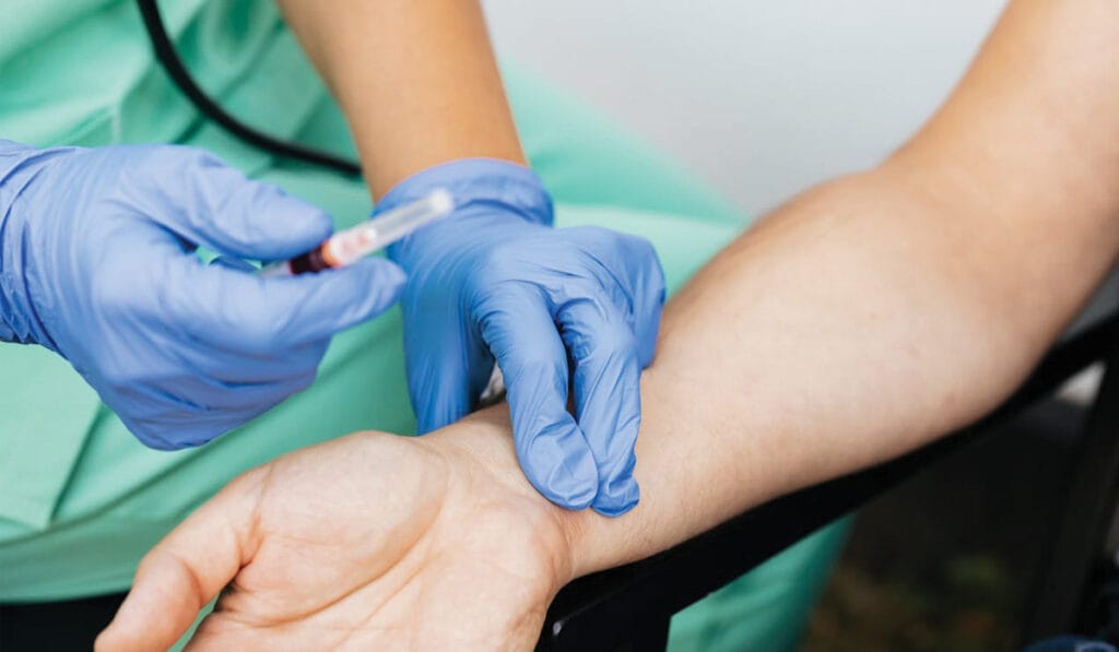 Blood Test Service in Leicester