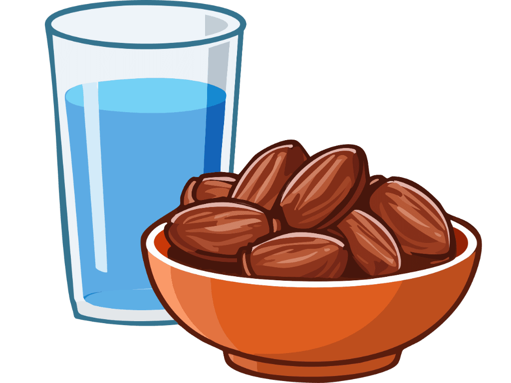 Dates and water